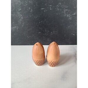 Vintage Acorn Salt And Pepper Shakers